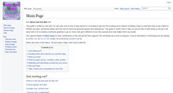 Desktop Screenshot of camgirlwiki.com
